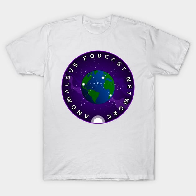 Anomalous Podcast Network Logo T-Shirt by 33oz Creative